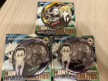 헌터헌터 컬렉션 캔뱃지 ABILITIES 크라피카 레오리오