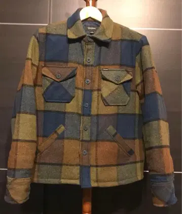 Brixton 체크 무늬 플란넬 셔츠