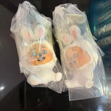 스키즈 skzoo 집게로 연결하는 마스코트 한쿼카 2종