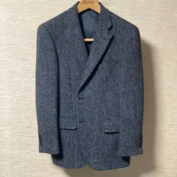 그레이 계열 트위드 테일러드 자켓