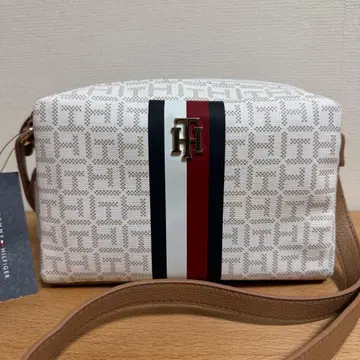 [ 미사용 새상품 ] TOMMY HILFIGER 베이직 로고 숄더백