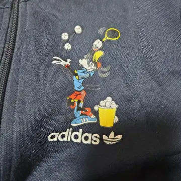 adidas Goofy 스포츠 저지 네이비