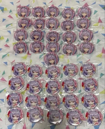 코즈에 모모네 니지산지 아야카키 DMM 스크래치 캔뱃지