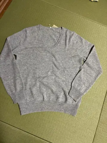 무인양품 캐시미어 100% 스웨터 택 포함 새상품 L 사이즈