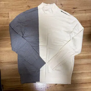 TaylorMade 바이컬러 모크넥 스웨터