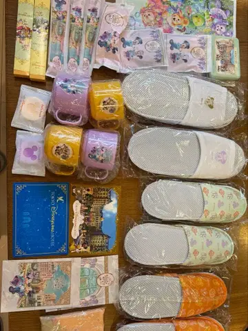 디즈니랜드 호텔, 디즈니 씨, 판타지 스프링스 호텔 어메니티 여러 가지