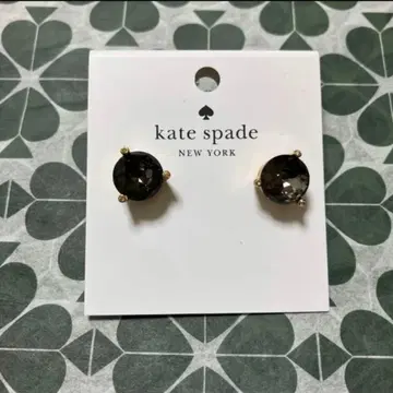 katespade NEW YORK 새상품 귀걸이 블랙 x 골드