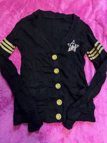 d.i.a. 블랙 가디건 긴팔