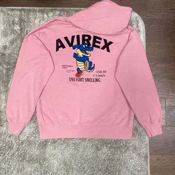 AVIREX USS FORT SNELLING 후드티