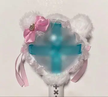 txt 응원봉 커버 레이스 데코 펜라 커버