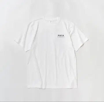 하야야코 그래피컬 T셔츠 C 패턴 (화이트/White)