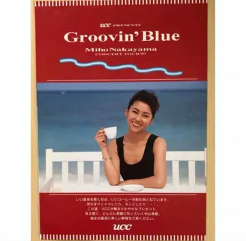 나카야마 미호 UCC Groovin'Blue 콘서트 투어 플라이어