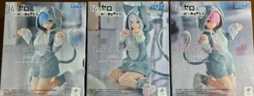 리제로 yumemirize 피규어 3세트