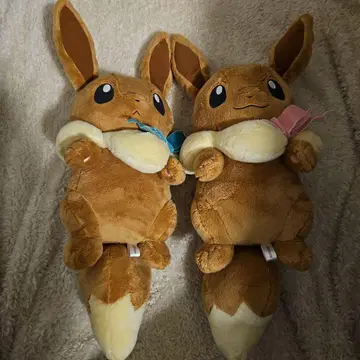 포켓몬 이브이 제일복권 봉제 인형 B상 라스트 원상 2개 세트 레어