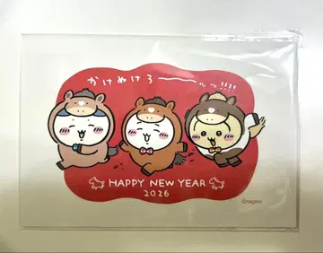 치이카와 (먼작귀) 2026년 연하장 씰 세트