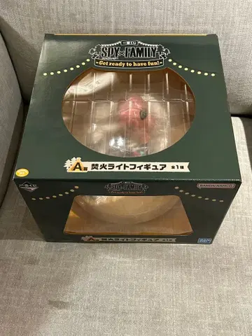 제일복권 SPY x FAMILY A상 불꽃 라이트 피규어 아냐 & 본드