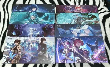 명조 엽서 8종 세트 낱개 판매 불가 WUTHERING WAVES