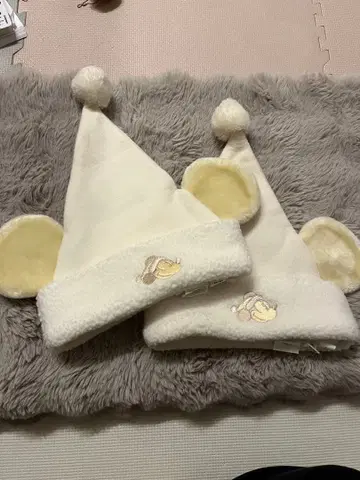 디즈니 크리스마스 미키 산타 모자 팬캡