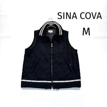 시나코바 S.C.B 골프 충전솜 베스트 자켓 블랙 퀼팅