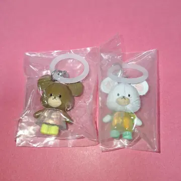 곰돌이 학교 메지루시 액세서리 키링 참