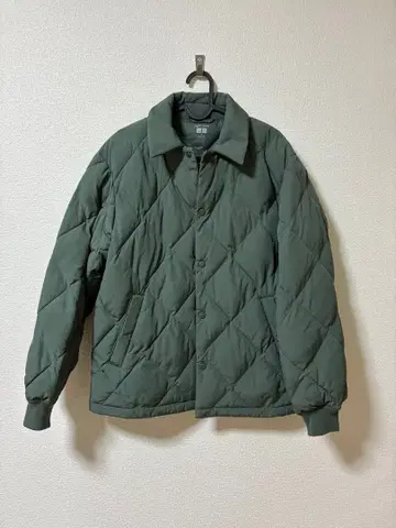 UNIQLO PUFF-TECH 퀼팅 자켓 S 다크 그린