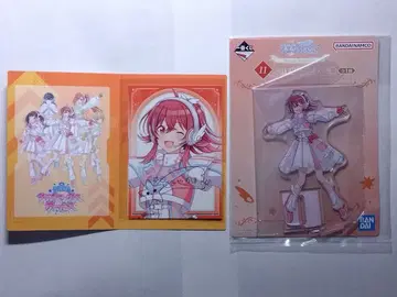 샤니마스 제일복권 코미야 카호 아크릴 스탠드상, 초대장 세트