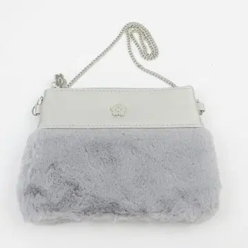 마리콴트 미니 파우치 그레이 퍼