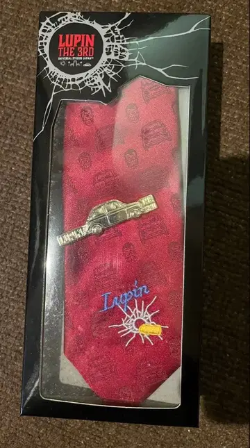 루팡 3세 넥타이 넥타이핀 세트 USJ 한정판