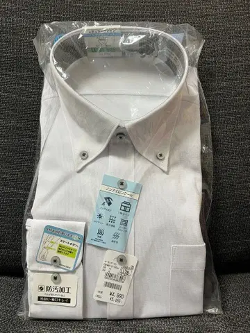 LES MUES 논아이론 셔츠 LL 사이즈 화이트