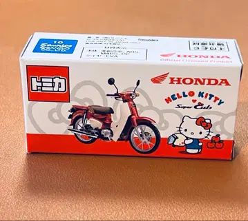 토미카 슈퍼커브 x HELLO KITTY 콜라보 모델 미개봉 새상품