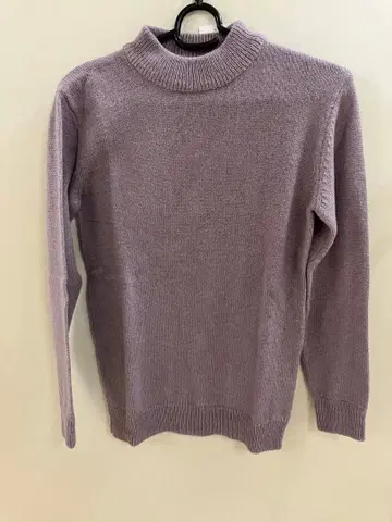 로즈 컬러 스웨터 S 사이즈 anywise