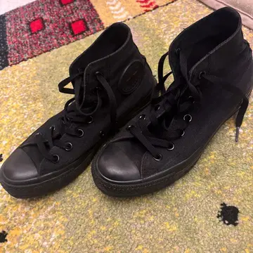 컨버스 converse 블랙 하이컷 스니커즈