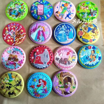 디즈니 자수 캔 비스킷 2 컴플리트 세트 ( 15종류 )