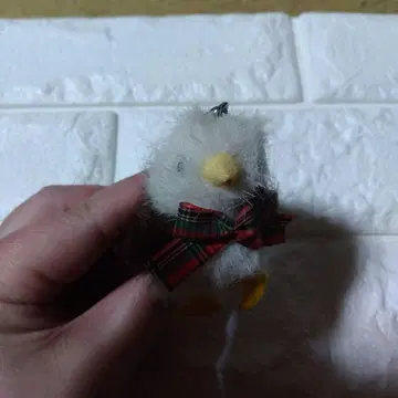레트로 당시 물건 병아리 봉제 인형 키링