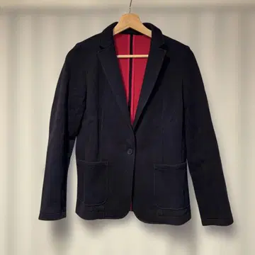LACOSTE 다크 네이비 테일러드 자켓 36 가을/겨울