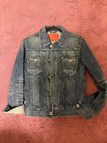 G-Star 다크 블루 데님 자켓