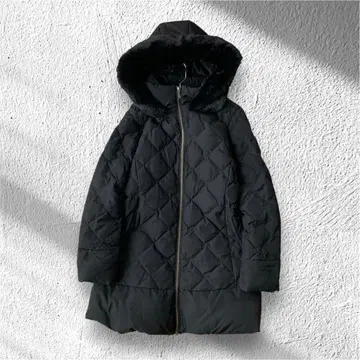 [리젝시] 다운 자켓 페더 혼방 풀 집업 포켓 유 벨트 구멍 유 F