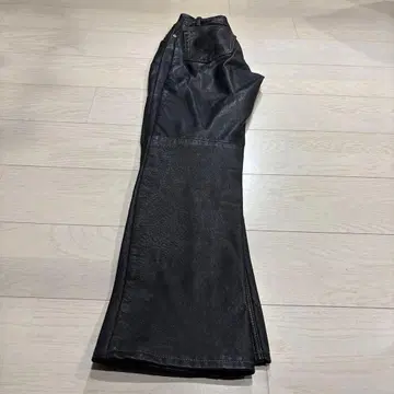 Wash&Wear 스웨이드 가죽 팬츠