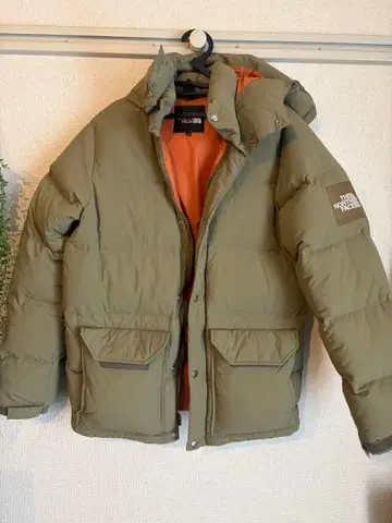 THE NORTH FACE 다운 자켓 올리브