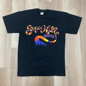 [ 새상품급 ] 슈거힐갱 래퍼즈 라이트 T셔츠 블랙 M