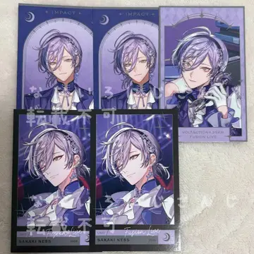 사카키 네스 3SKM 니지산지 IMPACT 폴라로이드풍 카드 포토 카드