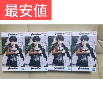 진격의 거인 Grandista 리바이 피규어 4점 세트