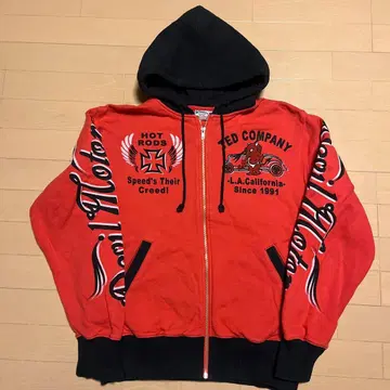 TED COMPANY 테드맨 후드티 빨검 사이즈 42(L) 남성용