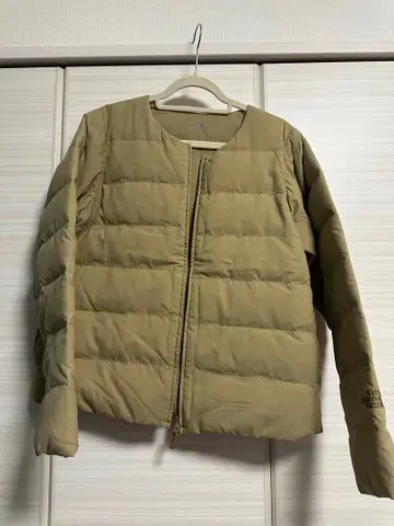 THE NORTH FACE 카키 다운 자켓