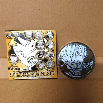 원피스 황금 캔뱃지 상디