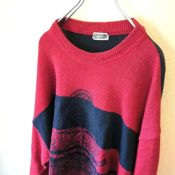 RAIKA 라이카 니트 레드 빨간 니트