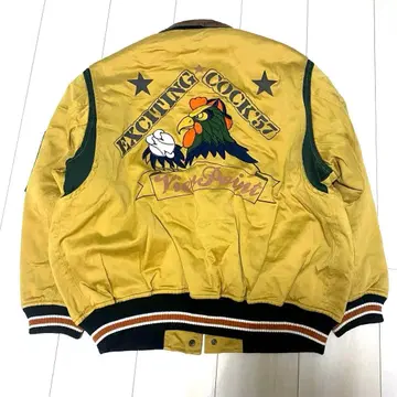 80~90s 빈티지 MA-1 봄버 자켓 머스타드