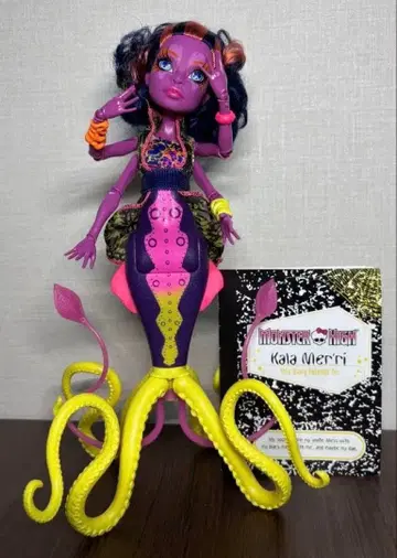 몬스터 하이 인형 피규어 Kaala Mer'ri
