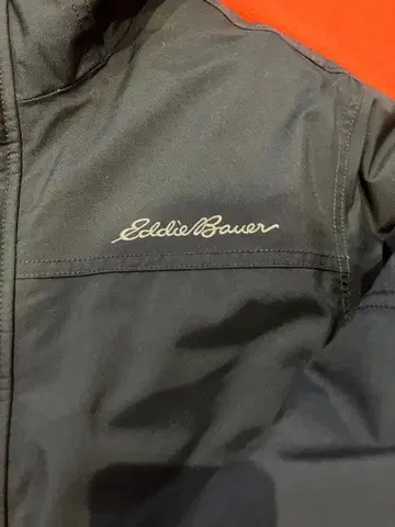 Eddie Bauer 블랙 웨더 엣지 다운 자켓 M