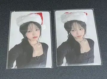 아현 크리스마스 트레이딩 카드